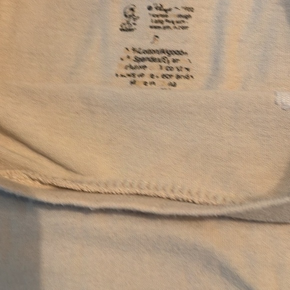 Kids embroidered Beige Smurf T-Shirt - Picture 2 of 4